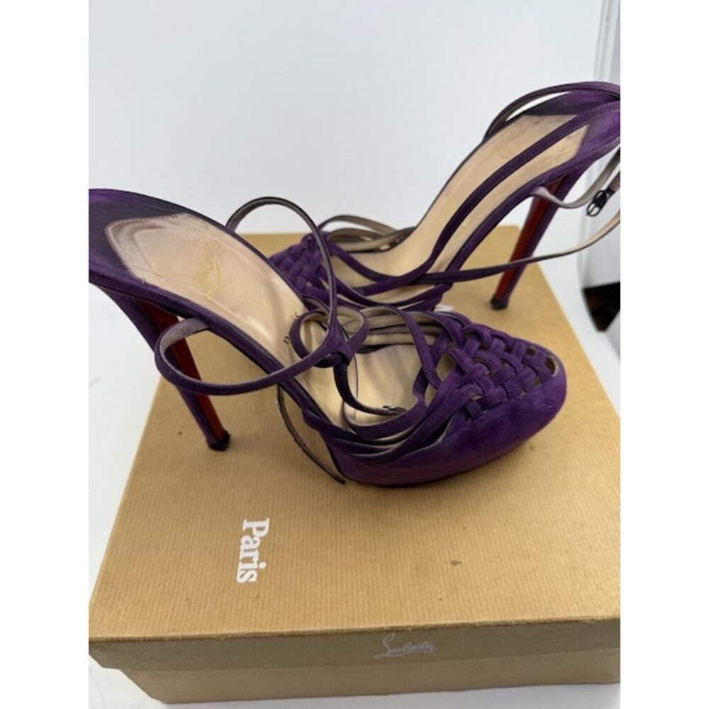 Christian Louboutin Purple Heels - Picture 9 of 16